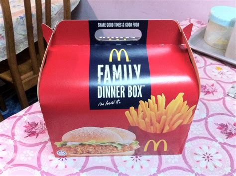 chanel box mcdonalds|mcdonald's dinner box.